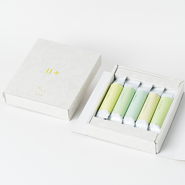 HAA for bath 日々 入浴剤 （5個入り） 「あたらしい風」