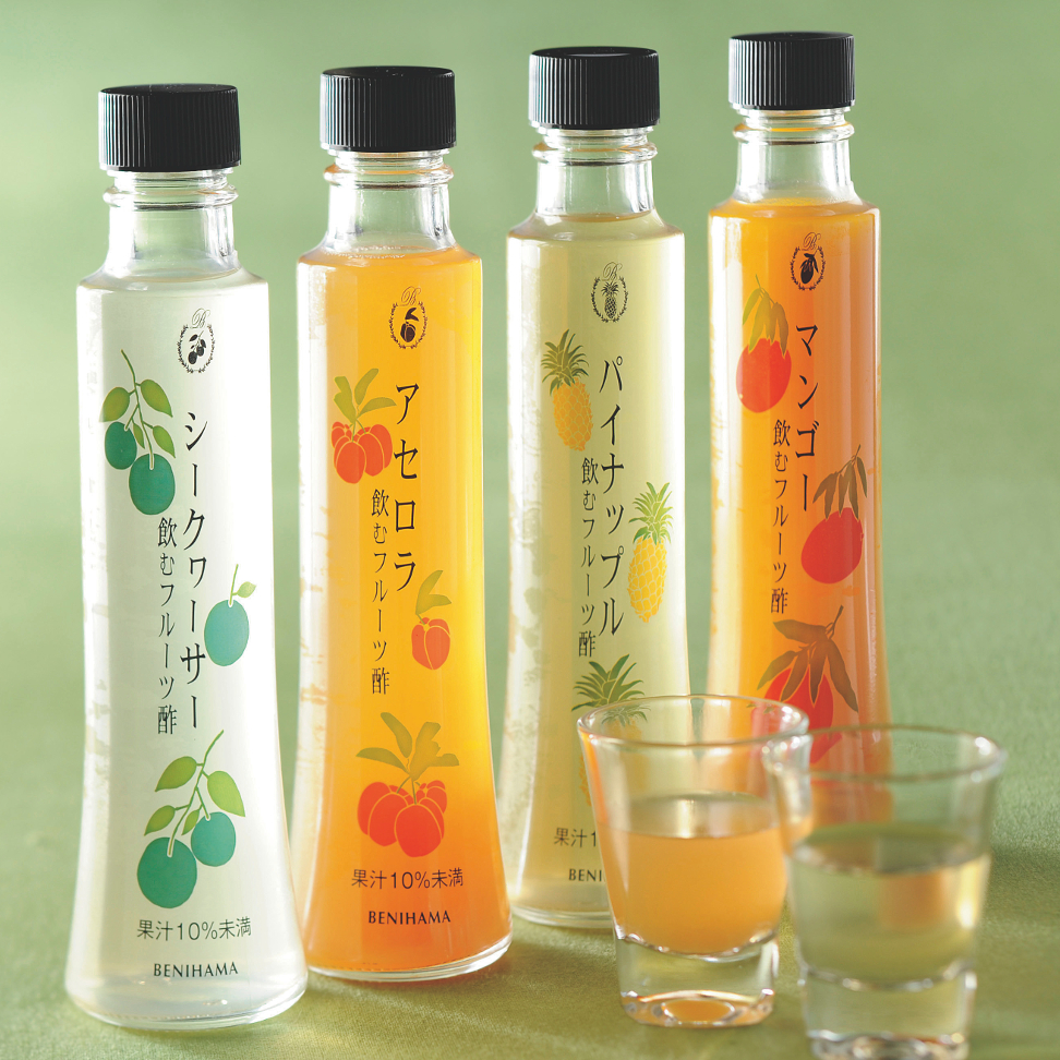 〈沖縄/紅濱〉飲むフルーツ酢4本セット