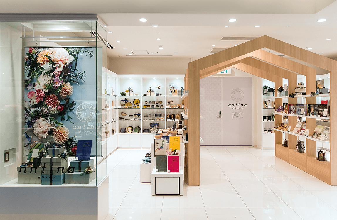 大阪 antina gift studio 大丸心斎橋店